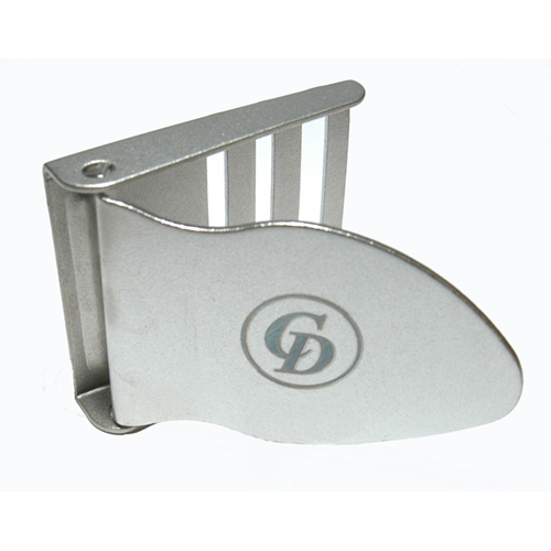 Q/R BUCKLE S/STEEL WITH CD LOGO